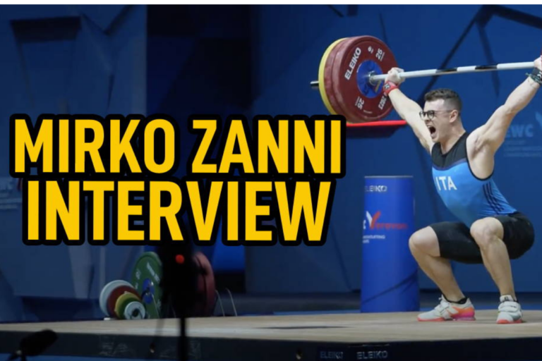 Mirko Zanni Interview (April 2023, after European Championship)
