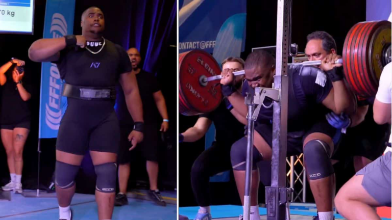 Stanley Odin’s Record-Breaking Performance at FFForce 2023: 362.5 kg Squat