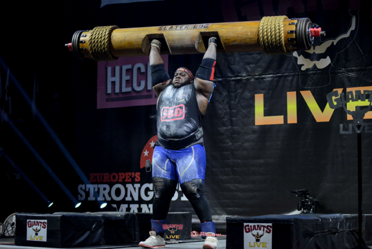 Iron Biby Retained the Championship Title in log lifting and Prevailed with 230 kg