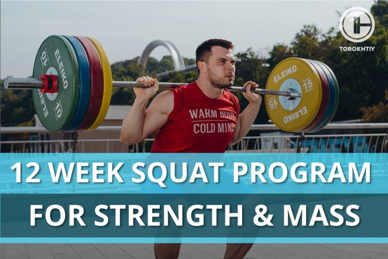 Detailed Squat Program For Strength & Mass