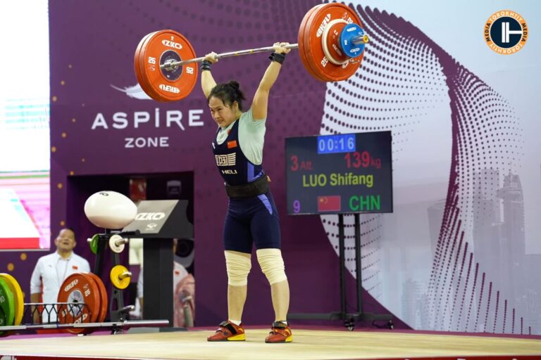 LUO Shifang wins 3 Gold Medals at the 2023 IWF Grand Prix II in Doha