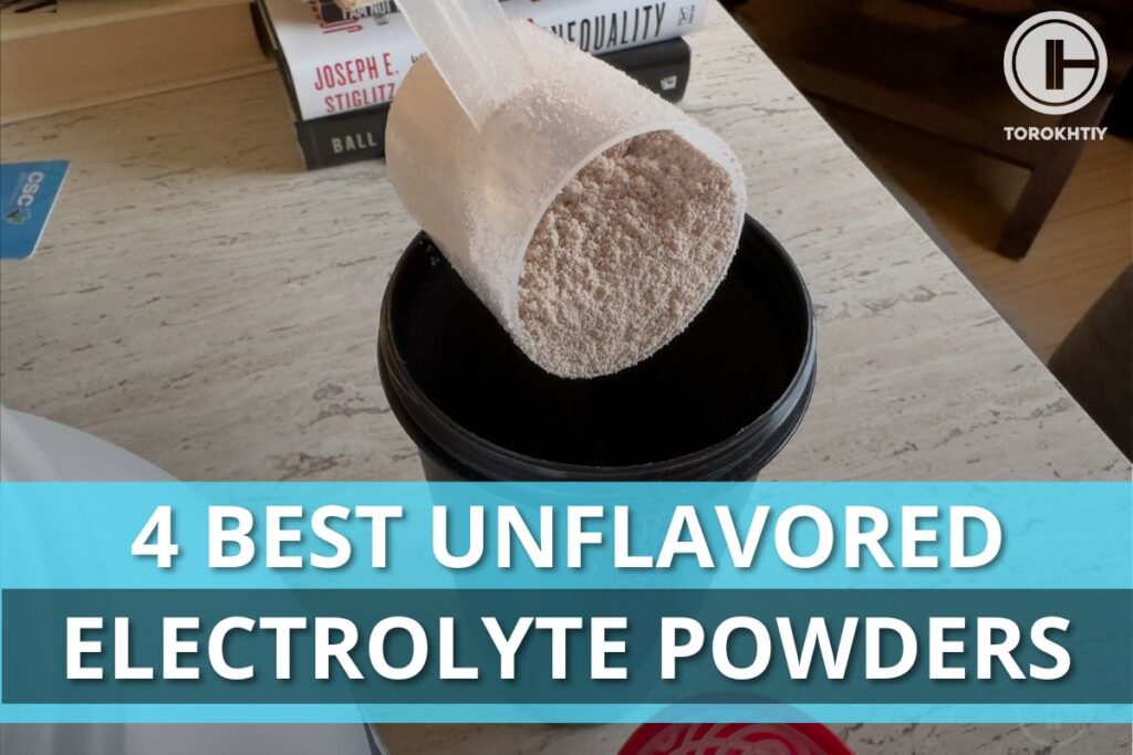 best unflavored electrolyte powders