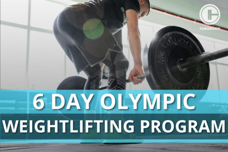 6 Day Olympic Weightlifting Program