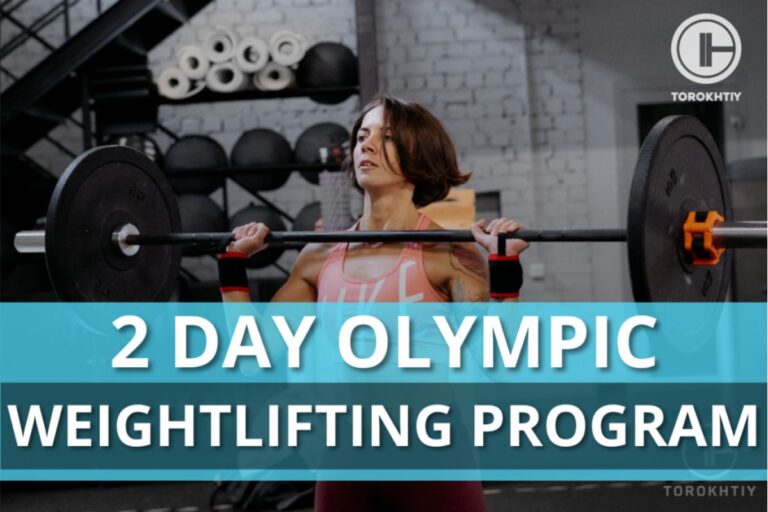 2 Day Olympic Weightlifting Program