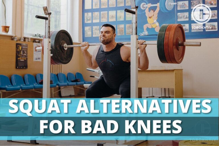 5 Best Squat Alternatives For Bad Knees