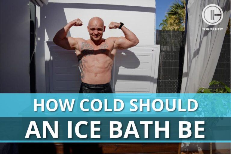How Cold Should An Ice Bath Be For Cold Water Immersion