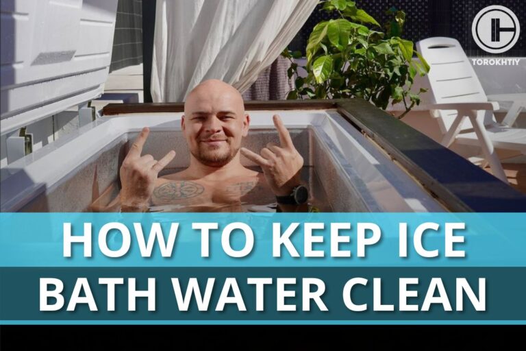 How To Keep Ice Bath Water Clean: 4 Maintenance Tips