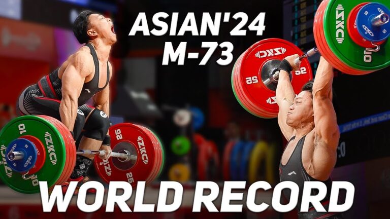 Asian Weightlifting Championships, Day 4 Recap – Men’s 73 kg: the Indonesian Team Rules the Category with a Great Gap of 28 kilos
