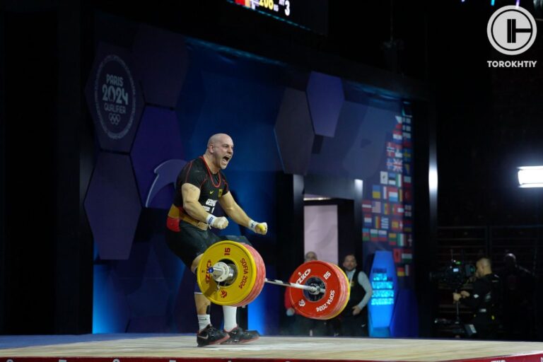 Matthaeus Hofmann won Bronze in the Men’s 109 kg Category (2024 European Weightlifting Championships)