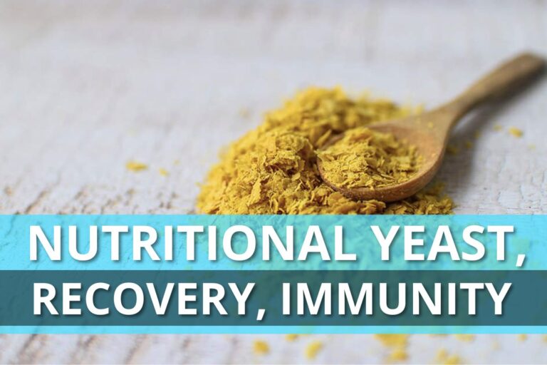 Nutritional yeast, recovery, immunity