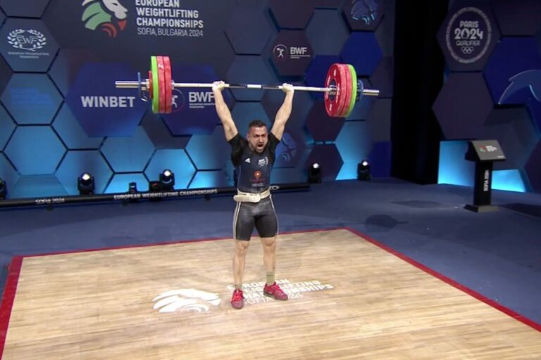 Valentin Ionadi Iancu  won Silver in the Clean and Jerk in the Men’s 61 kg Category at the 2024 IWF European Championships 