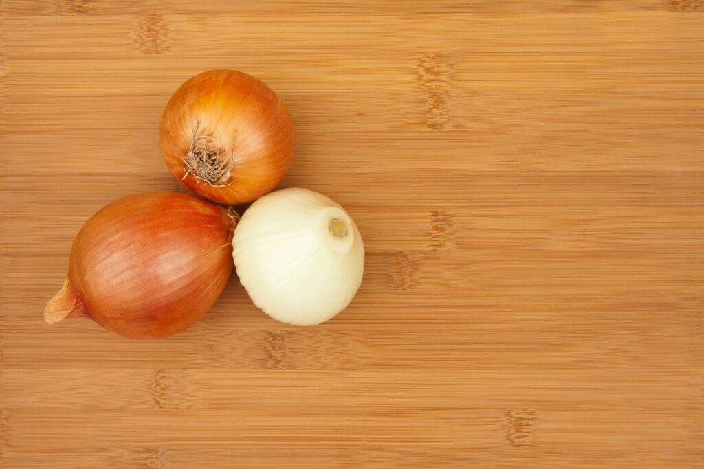 Onions are rich in vitamin C