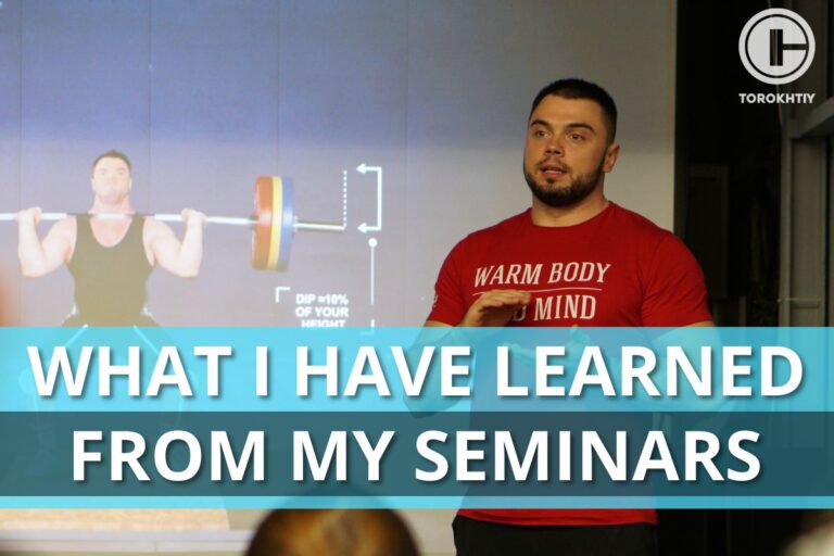 What I Have Learned From My Seminars